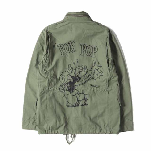 Supreme シュプリーム ジャケット サイズ:S Popeye ポパイグ ラフィック M-65 ジャケット Popeye M65 Jacket オリーブ アウター ブルゾン