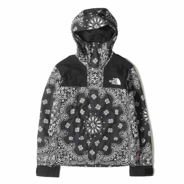 Supreme シュプリーム ジャケット サイズ:S THE NORTH FACE バンダナ柄 マウンテンパーカー Bandana Mountain Parka ブラック 黒 アウタ