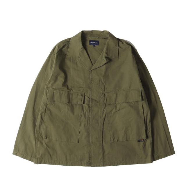 DESCENDANT ミリタリーシャツ オリーブ DESCENDANT ミリタリーシャツ オリーブ