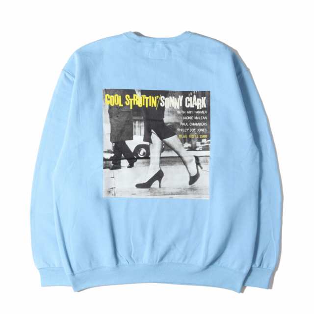 WACKO MARIA ワコマリア スウェット サイズ:L 23AW BLUE NOTE アルバムアート クルーネック スウェットシャツ CREW NECK SWEAT SHIRT ブ