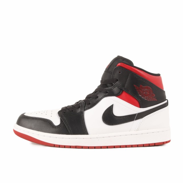 NIKE ナイキ サイズ:28.5cm AIR JORDAN 1 MID GYM RED (DQ8426-106) エア ジョーダン1 ミッド ホワイト ジムレッド US10.5 ミドルカット