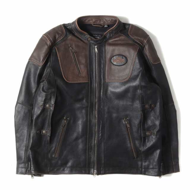 HARLEY-DAVIDSON ハーレーダビッドソン ジャケット サイズ:2XL 21AW レザー シングル ライダースジャケット Triple Vent System Jacket