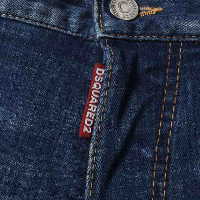 DSQUARED2 ディースクエアード パンツ サイズ:46 ダメージ加工 テーパード ストレッチ デニムパンツ Cool guy jean  ボタンフライ インディゴ イタリア製 ボトムス ジーンズ ジーパン【メンズ】【中古】【K4215】の通販はau PAY マーケット -  ブランド古着のBEEGLE by Boo ...