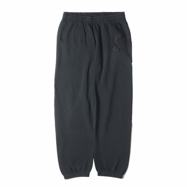 Supreme シュプリーム パンツ サイズ:XL 23SS オーバーダイ加工 Sロゴ スウェットパンツ Overdyed S Logo Sweatpant ブラック 黒 ボトム