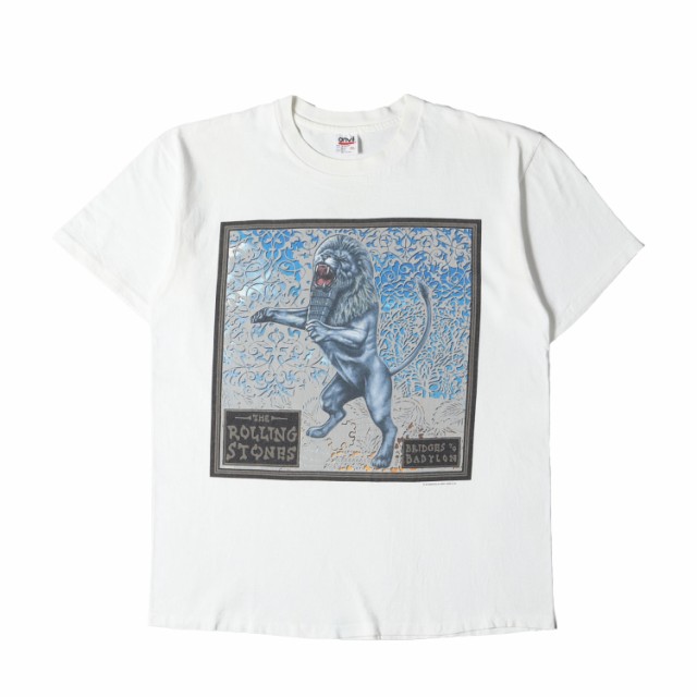 90s The Rolling Stones Bridges to Babylon TOUR 97〜98 スプライト スポンサーモデル Tシャツ anvilボディ USA製 ホワイト 白 サイズ:X