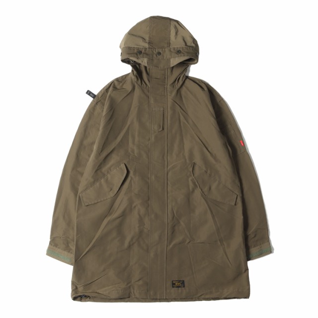 WTAPS ダブルタップス コート サイズ:S 60/40クロス ミリタリーコート VALET / COAT オリーブドラブ 裏原 アウター コート 上着 【メンズ