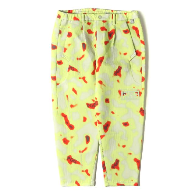 PGG ピージージー パンツ サイズ:4 / 24SS ロゴ 総柄 ストレッチ シア