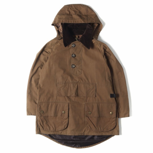 BARBOUR バブアー ジャケット サイズ:XXS ロングショアマン オイルドコットン プルオーバー ジャケット LONGSHOREMAN ブラウン アウター