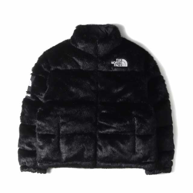 Supreme シュプリーム ジャケット サイズ:M 20AW THE NORTH FACE フェイクファー ヌプシ ダウンジャケット (Faux Fur Nuptse Jacket) ブラック 黒 アウター ブルゾン 上着【メンズ】【中古】【K4250】