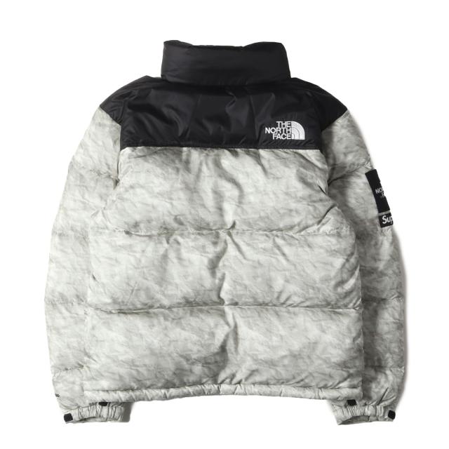 Supreme シュプリーム ジャケット サイズ:M THE NORTH FACE ペーパープリント ヌプシ ダウンジャケット (Paper Print Nuptse Jacket) アウター ブルゾン 上着 コラボ【メンズ】【中古】【美品】【K4259】_1