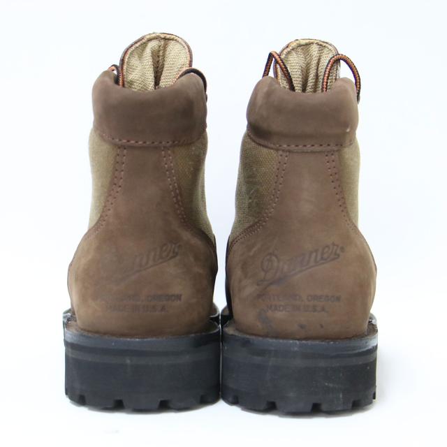 DANNER ダナー サイズ:6.5(24.5cm) ダナーライト 2 ゴアテックス ブーツ / DANNER LIGHT 2 33000X GORE-TEX レースアップ ヌバック 黒タグ ブラウン シューズ 靴 USA製【レディース】【中古】【K4266】