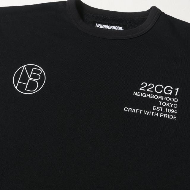 NEIGHBORHOOD ネイバーフッド スウェット サイズ:S 22SS ロゴ