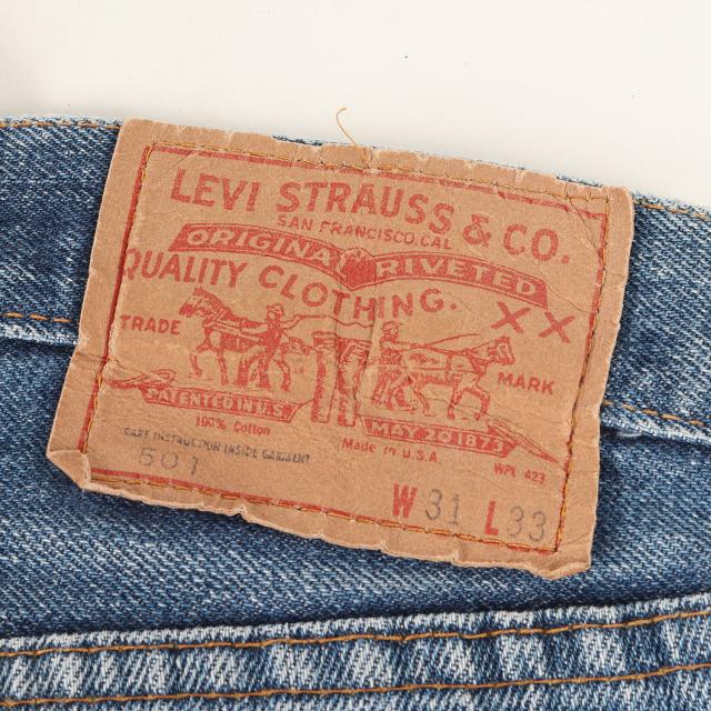 Levis / vintage ヴィンテージ リーバイス デニムパンツ サイズ:詳細参照(W31位) 70s 501 66前期 デニム パンツ インディゴ 40% ボトムス ジーンズ ジーパン【メンズ】【中古】【K4217】