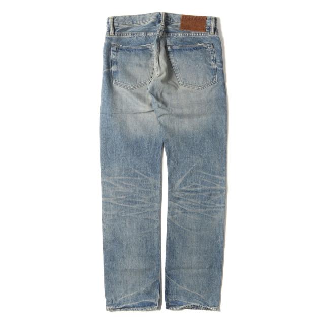 HYSTERIC GLAMOUR ヒステリックグラマー パンツ サイズ:28 HR加工 ハードリメイク スタッズ デニムパンツ (0293AP06) / ボタンフライ インディゴ 日本製 ボトムス ジーンズ ジーパン【メンズ】【中古】【K4294】 HYSTERIC GLAMOUR ヒステリックグラマー パンツ サイズ:28 HR加工