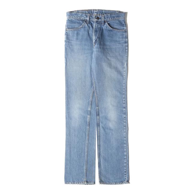 Levis / vintage ヴィンテージ リーバイス パンツ サイズ:30×34 80s 519-0217 スリム フレア デニムパンツ インディゴ 35% 80年代 ボトムス ジーンズ ジーパン USA製【メンズ】【中古】【K4296】の通販は