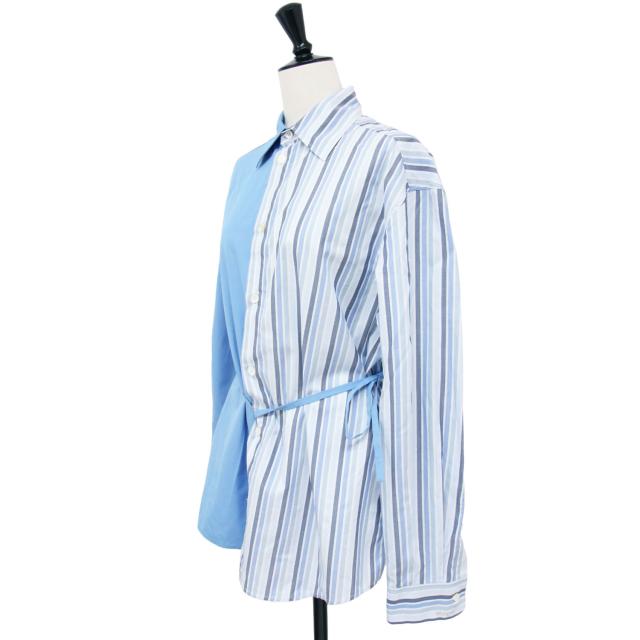 MARNI マルニ シャツ ブルー系 サイズ:38(S) 24秋冬 コットン ポプリン