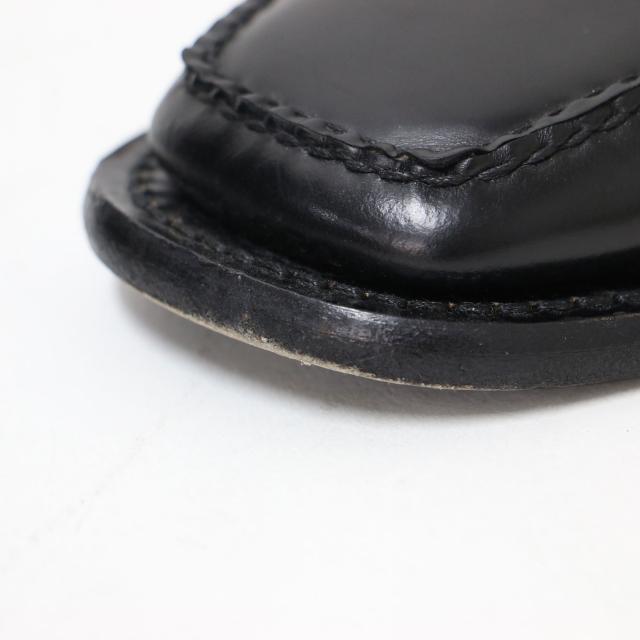 HEREU へリュー ブラック 黒 サイズ:38(25.0cm) Mallera ジップアップ レザー ショート ブーツ / マレラ フロントファスナー スクエアトゥ スペイン製 シューズ 靴【レディース】【中古】【K4300】