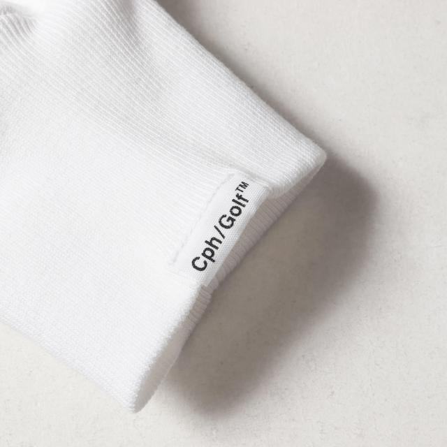 【即完売品】Cph/Golf キャプテンズヘルム ホワイト スウェット サイズS キャプテンズヘルム ゴルフ 2パック モック ネック アンダーガーメント