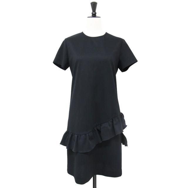 【美品】YOKO CHAN ヨーコチャン　ティアードワンピース　38 美品 ヨーコチャン YOKO CHAN ワンピース 38 黒 yoko chan 38の通販