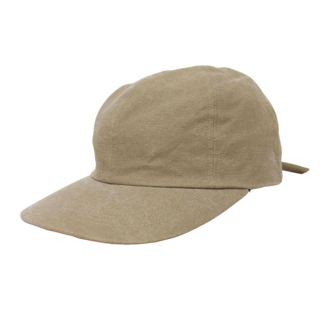 Shinonagumo シノナグモ IENA 別注 キャップ ベージュ サイズ:FREE ABLE キャップ / 帽子 バックリボン コットン リネン 日本製 コラボ 帽子【レディース】【K4313】
