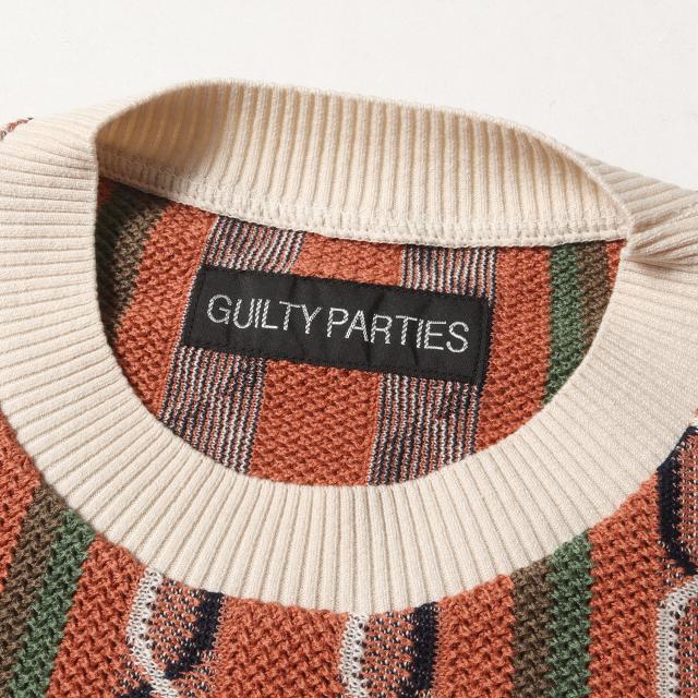 WACKO MARIA / 24ss/STRIPED JACQUARD KNIT SWEATER/XL/コットン/マルチカラー/ストライプ WACKO MARIA ワコマリア ニット サイズ:M 24SS ストライプ ジャガード