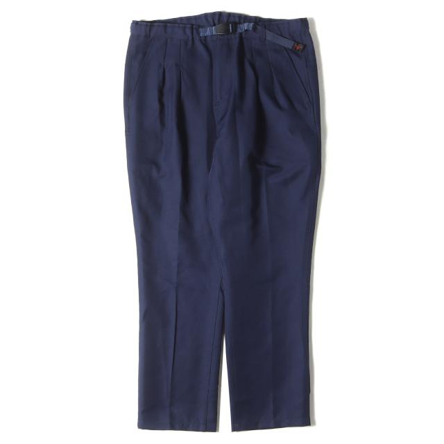 NONNATIVE ノンネイティブ パンツ サイズ:4 21SA ストレッチ 2タック アンクルカット イージーパンツ (WALKER ANKLE CUT EASY SLACKS POLY TWILL) ネイビー 紺 ボトムス ズボン【メンズ】【K4324】の通販は