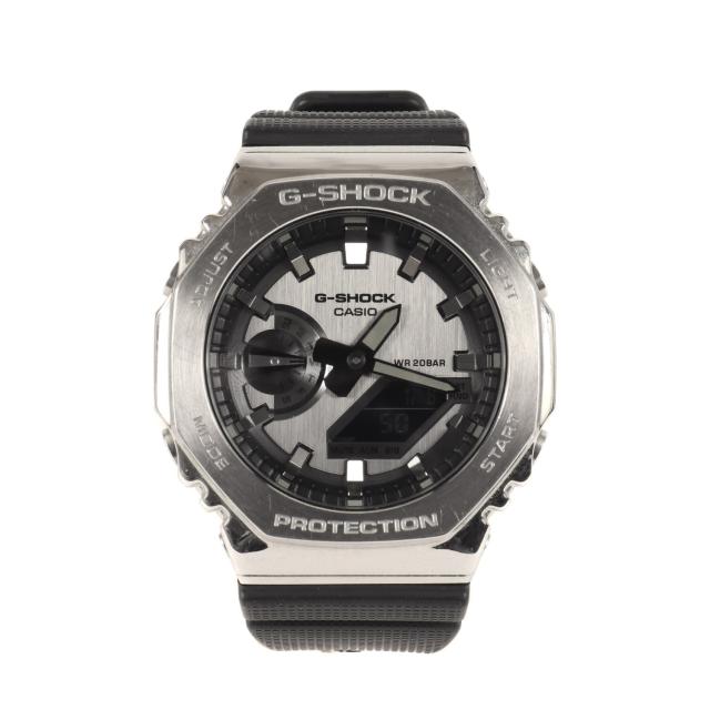 【美品】カシオGーSHOCKフルメタルGMWーB5000Dー1JF電波ソーラー GMW-B5000D-1JF | CASIO