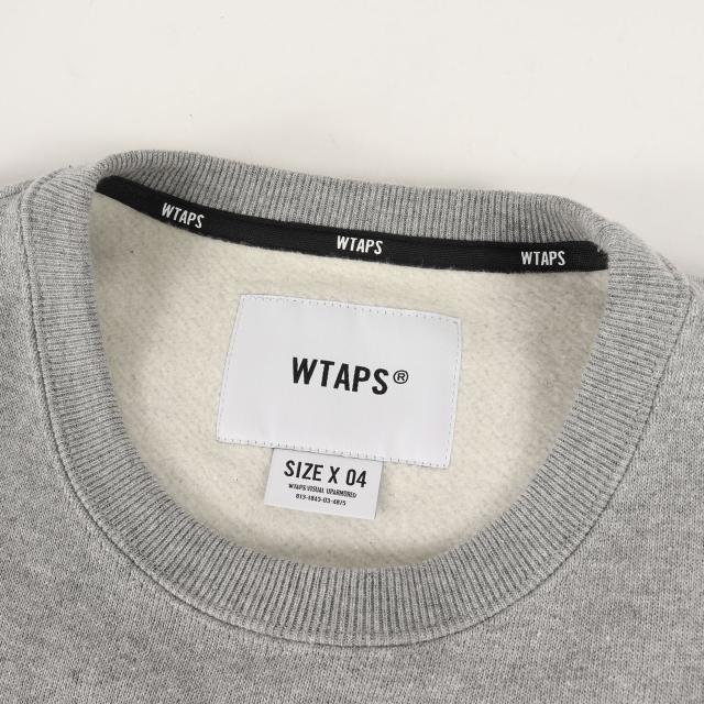 WTAPS ダブルタップス スウェット サイズ:XL / 24AW サイズロゴ クルー  