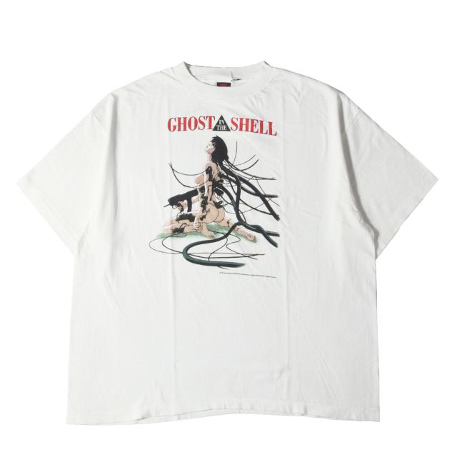 SAINT MICHAEL セントマイケル Tシャツ サイズ:XXL / 24AW GHOST IN THE SHELL / 攻殻機動隊 ヴィンテージ加工 クルーネック Tシャツ (GS_SS TEE / GITS) / ホワイト 白 / トップス カットソー 半袖 / コラボ【メンズ】【K4331】の通販は 27,225円