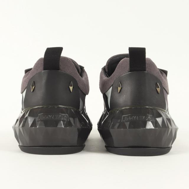 JIMMY CHOO ジミーチュウ サイズ:39(24.0cm) / ダイヤモンド デザイン スニーカー (DIAMOND / M) / グレー系 / ローカット シューズ 靴【メンズ】【K4331】