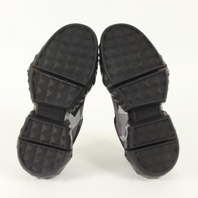 JIMMY CHOO ジミーチュウ サイズ:39(24.0cm) / ダイヤモンド デザイン スニーカー (DIAMOND / M) / グレー系 / ローカット シューズ 靴【メンズ】【K4331】