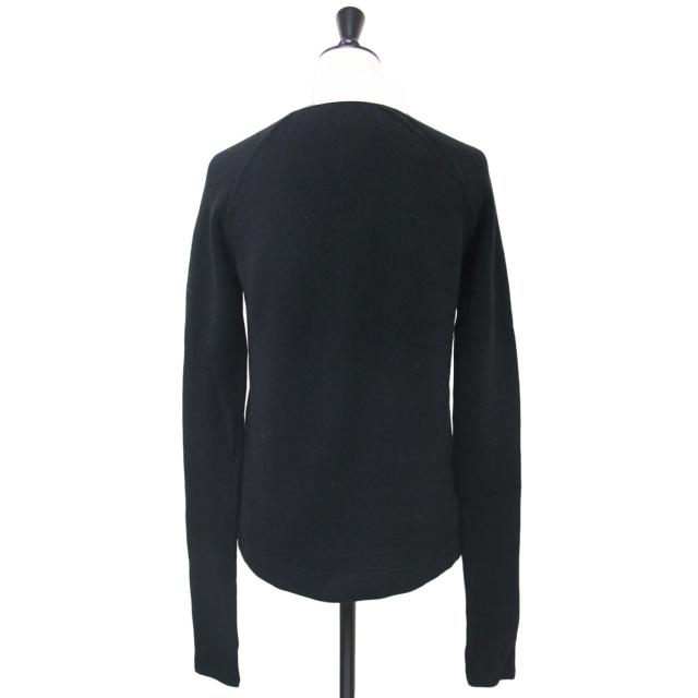 THE RERACS ザ リラクス ニット ブラック ホワイト 黒白 サイズ:38(M