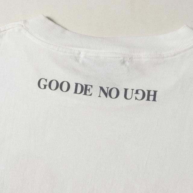 GOOD ENOUGH グッドイナフ Tシャツ サイズ:M / 90s グラデーション グラムgロゴ クルーネック Tシャツ (1998年モデル / ONEITAボディ) / ホワイト 白 / トップス カットソー 半袖 / アーカイブ【メンズ】【中古】【K4338】_4