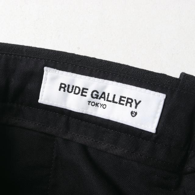 RUDE GALLERY ルードギャラリー セットアップ スーツ サイズ:各2 / 20AW シャドーパイソン柄 2B テーラードジャケット / スラックスパンツ / ブラック 黒 / 日本製 フォーマル カジュアル【メンズ】【中古】【K4339】_6