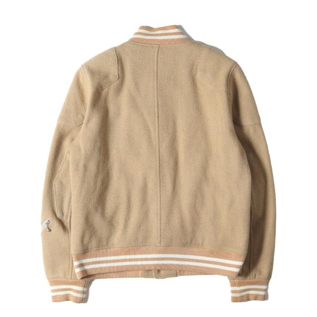 UNDERCOVER アンダーカバー ジャケット サイズ:3 / 00s Bワッペン メルトンウール スタジャン / ベージュ / アウター ブルゾン ジャンパー 上着 / アーカイブ【メンズ】【中古】【K4339】_1