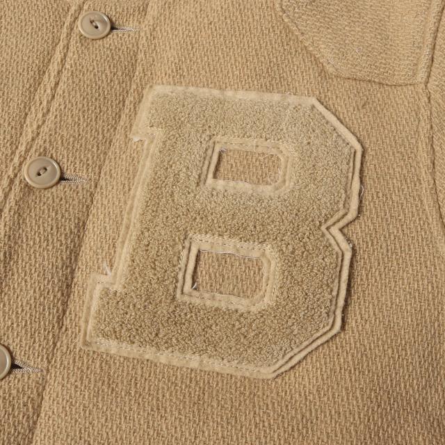 UNDERCOVER アンダーカバー ジャケット サイズ:3 / 00s Bワッペン メルトンウール スタジャン / ベージュ / アウター ブルゾン ジャンパー 上着 / アーカイブ【メンズ】【中古】【K4339】_3