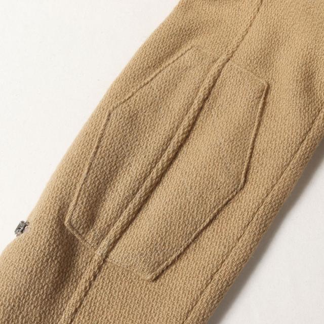 UNDERCOVER アンダーカバー ジャケット サイズ:3 / 00s Bワッペン メルトンウール スタジャン / ベージュ / アウター ブルゾン ジャンパー 上着 / アーカイブ【メンズ】【中古】【K4339】_5