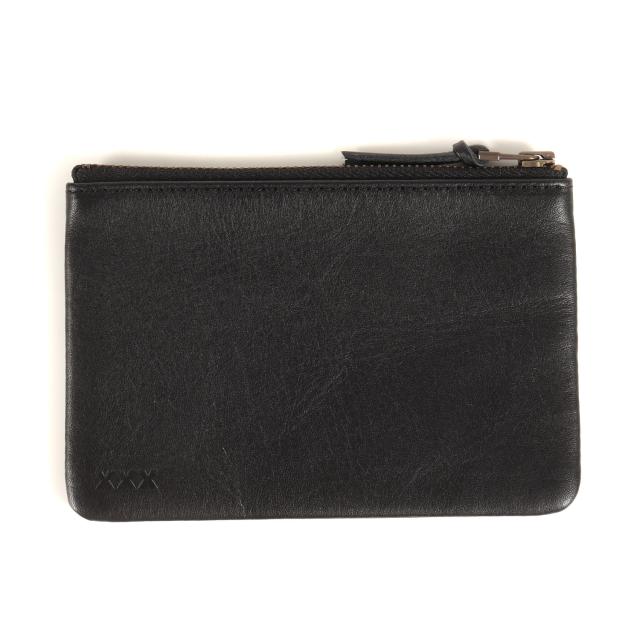 GOD SELECTION XXX ゴッド・セレクション・トリプルエックス 23AW レザー カードケース (Leather Card Case) / ブラック 黒 / ファッション 小物 雑貨【メンズ】【K4344】