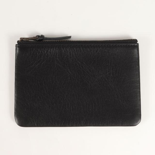 GOD SELECTION XXX ゴッド・セレクション・トリプルエックス 23AW レザー カードケース (Leather Card Case) / ブラック 黒 / ファッション 小物 雑貨【メンズ】【K4344】_1