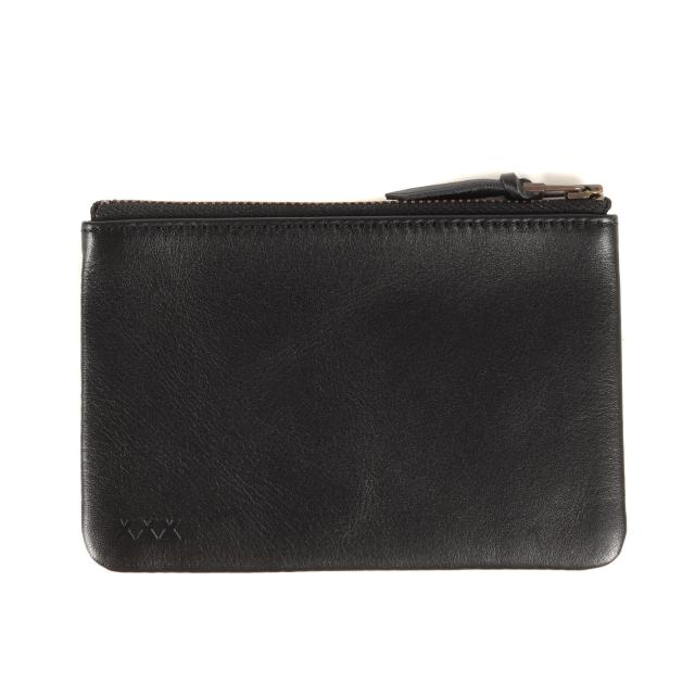 GOD SELECTION XXX ゴッド・セレクション・トリプルエックス 23AW レザー カードケース (Leather Card Case) / ブラック 黒 / ファッョン 小物 雑貨【メンズ】【K4344】