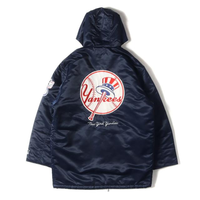 Starter Yankees ジャケット M ネイビー STARTER New York Yankees