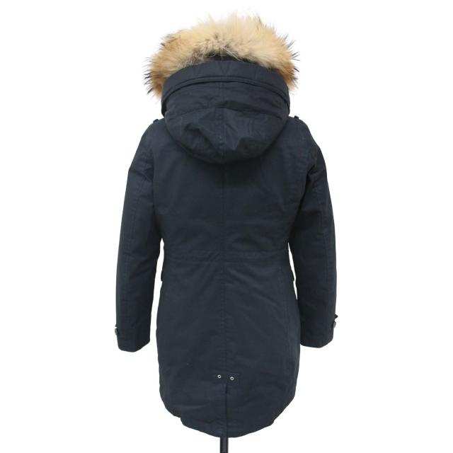 レディースWOOLRICH 黒 ダウンジャケット ファー付き 【公式通販】