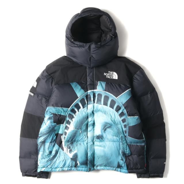 Supreme シュプリーム ジャケット サイズ:M 19AW THE NORTH FACE ノースフェイス 自由の女神 バルトロ ダウンジャケット Baltro Jacket ND91901I ブラック 黒 アウター ブルゾン コラボ【メンズ】【中古】【K3922】