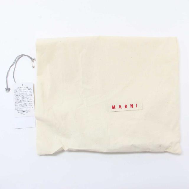 MARNI マルニ ブーツ ブラック 黒 サイズ:36(23.0m) / ウッドヒール オープントゥ ロング ブーツ / カウレザー プラットフォーム / イタリア製 / ブランド シューズ 靴【レディース】【中古】【K4351】