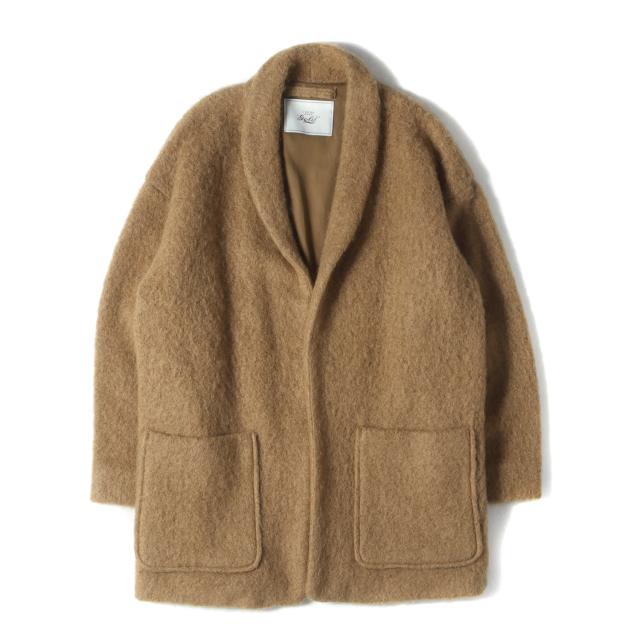 GOLD ゴールド ジャケット サイズ:S / ウール シャギー ローブ ジャケット (WOOL SHAGGY ROBE JACKET) / キャメル / アウター ブルゾン コート 上着【メンズ】【中古】【美品】【K4353】