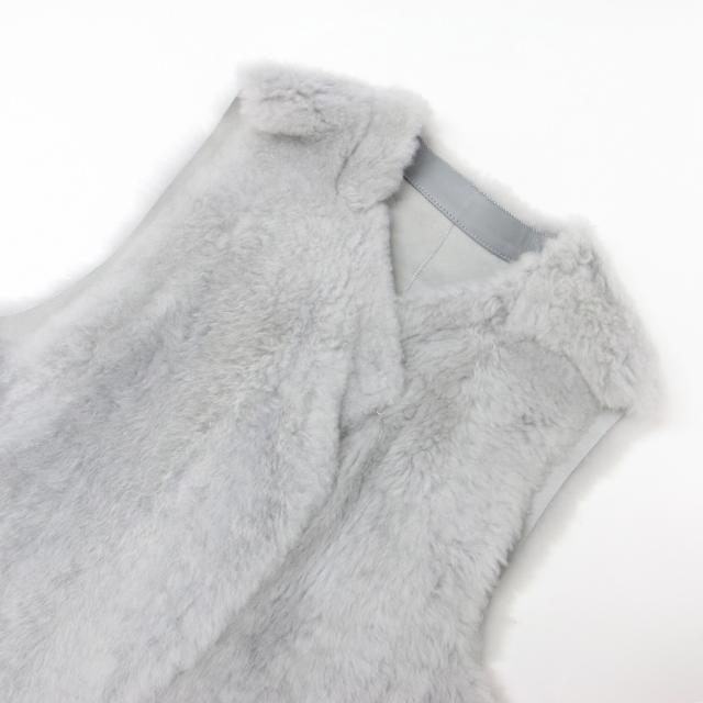 KARL DONOGHUE カールドノヒュー ベスト グレー サイズ:XS / ムートン