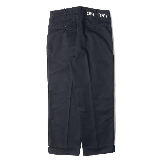 SEQUEL シークエル パンツ サイズ:L / 21SS サイド パイピング ワーク
