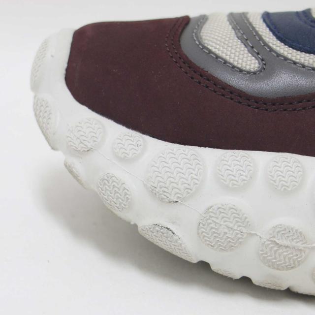 CAMPER カンペール スニーカー ボルドー ネイビーッ ベージュ×ブルー サイズ:38(24.0cm) / PELOTAS MARS K201590-003 / ぺロータス マーズ ボリュームソール レースアップ / ローカット スニーカー シューズ 靴【レディース】【中古】【K4359】