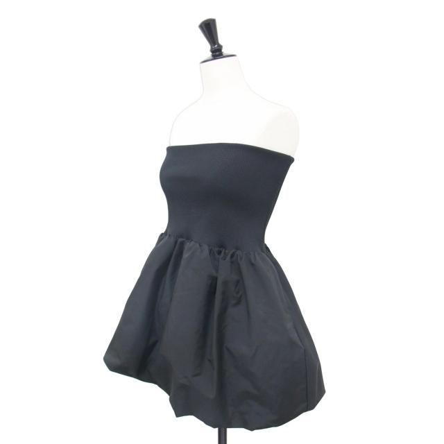 AMOMENTO アモーメント ブラック 黒 サイズ:0(S) / 24秋冬 ナイロン