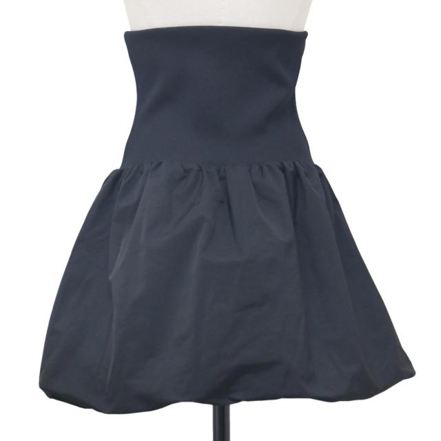 AMOMENTO アモーメント ブラック 黒 サイズ:0(S) / 24秋冬 ナイロン